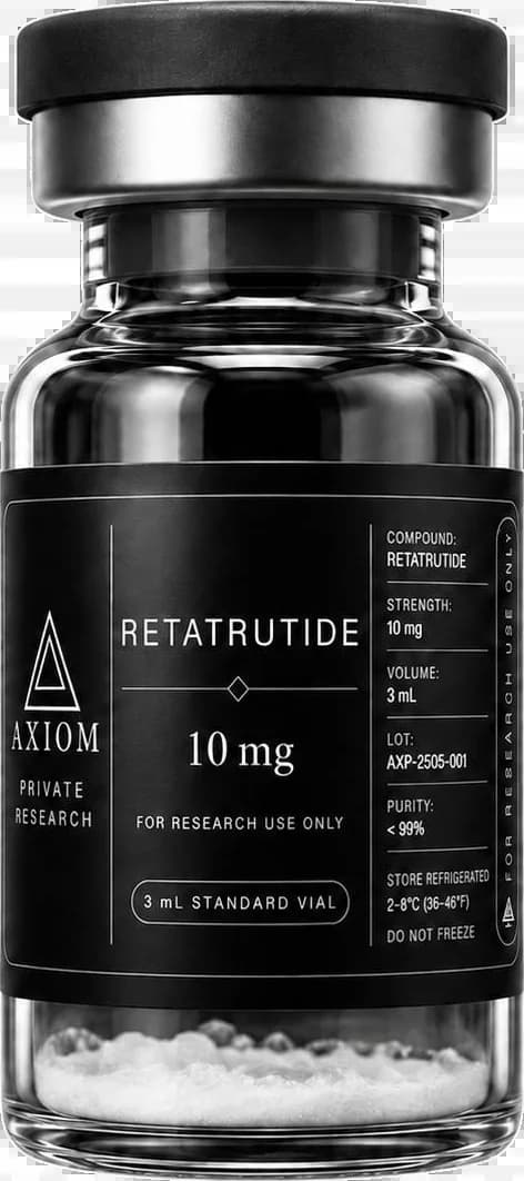 Reta research peptide vial